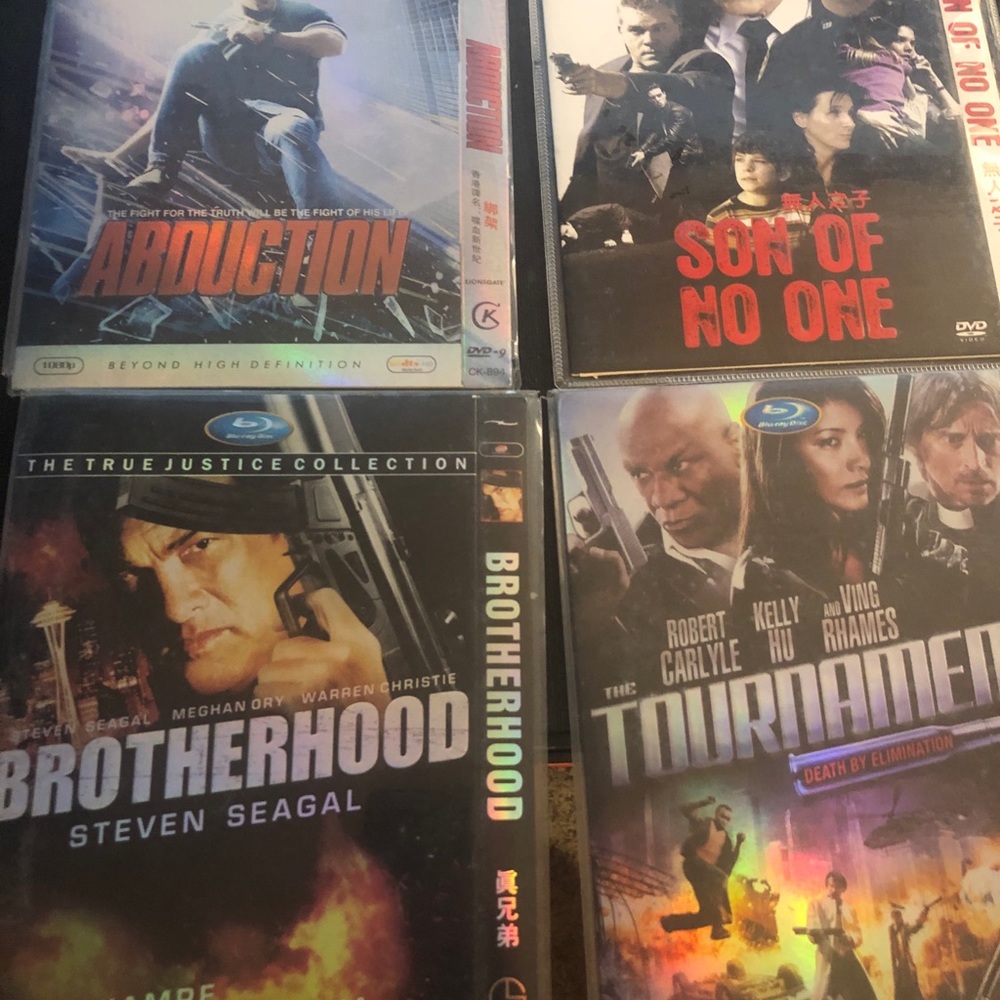 Blue Ray Movies Bundle (All 4 $20)